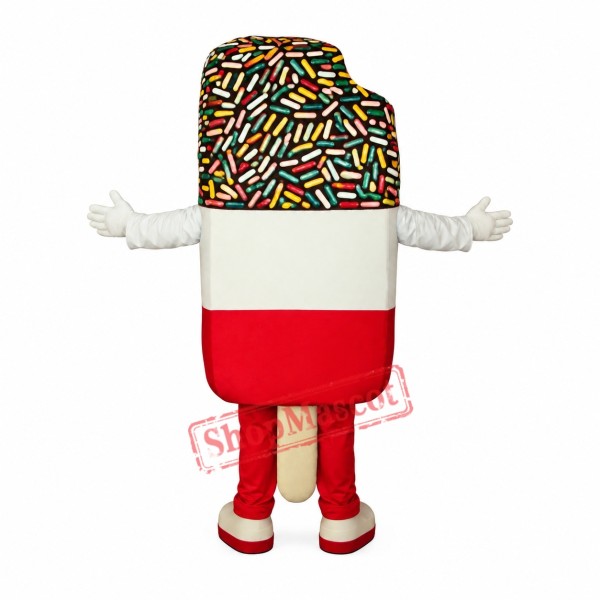 Superb Popsicle Mascot Costume Superb Popsicle Mascot Costume