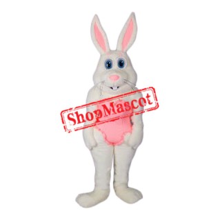 Beautiful White Rabbit Mascot Costume