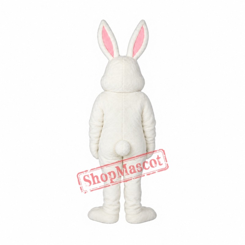 Beautiful White Rabbit Mascot Costume Beautiful White Rabbit Mascot Costume
