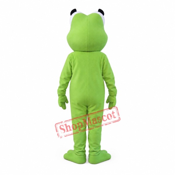 Affordable Green Frog Mascot Costume Affordable Green Frog Mascot Costume