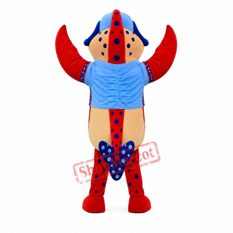 Colorful Fish Mascot Costume Colorful Fish Mascot Costume