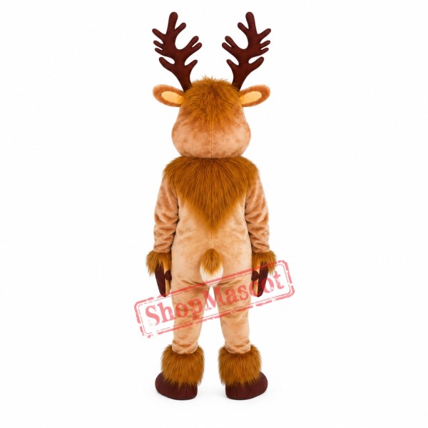 Happy Deer Mascot Costume for Adult Happy Deer Mascot Costume for Adult