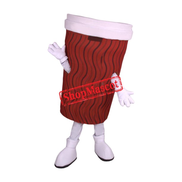 Superb Coffee Mascot Costume