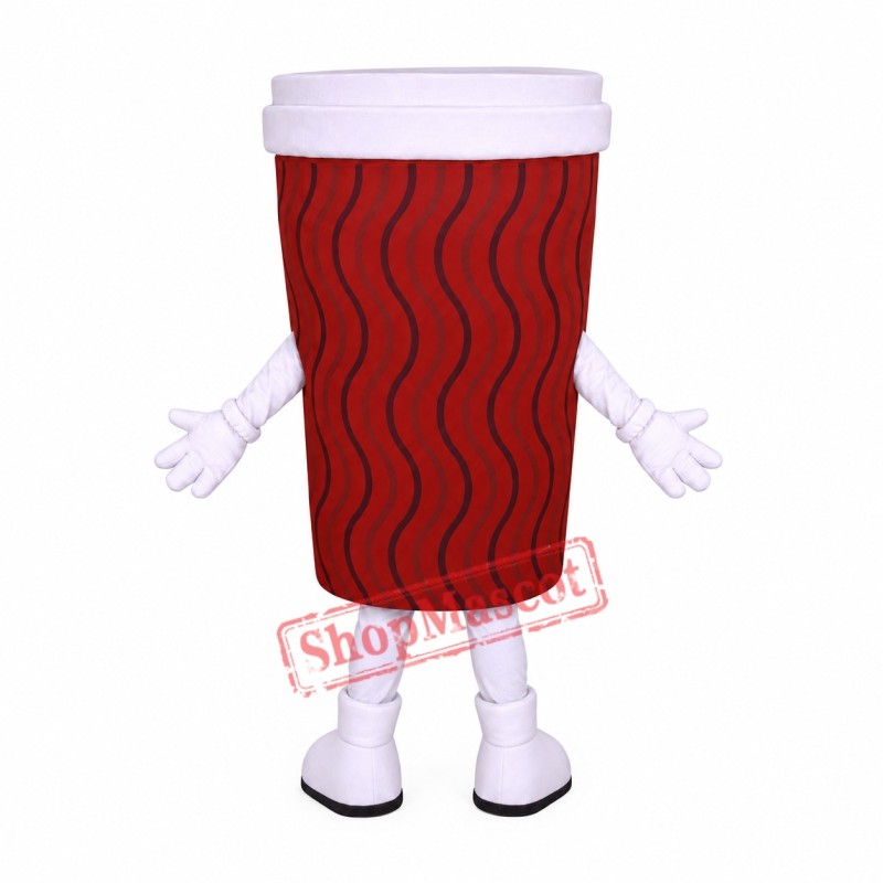 Superb Coffee Mascot Costume Superb Coffee Mascot Costume