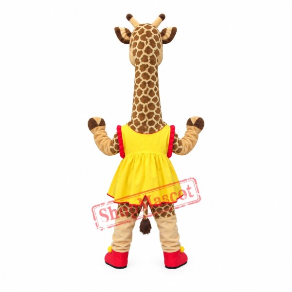 Beautiful Lightweight Giraffe Mascot Costume Beautiful Lightweight Giraffe Mascot Costume
