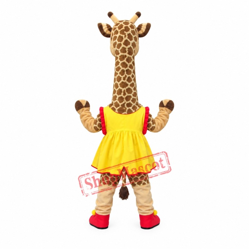 Beautiful Lightweight Giraffe Mascot Costume Beautiful Lightweight Giraffe Mascot Costume