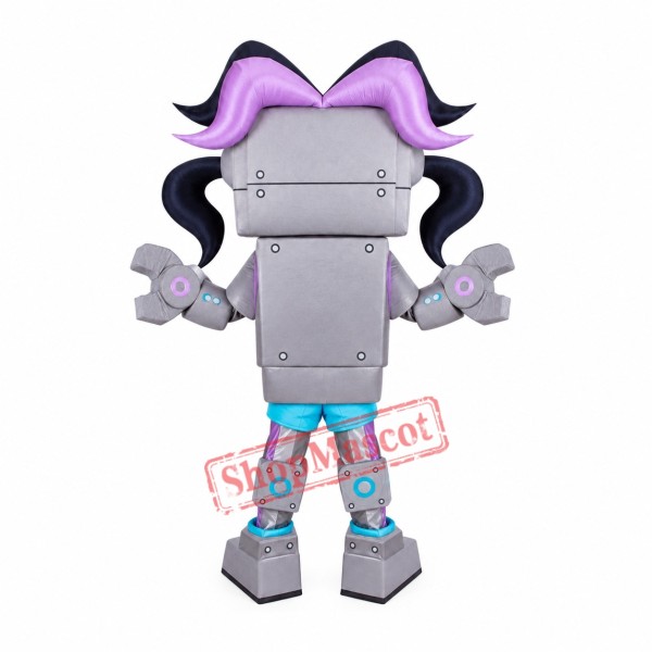 Beautiful Robot Mascot Costume Beautiful Robot Mascot Costume