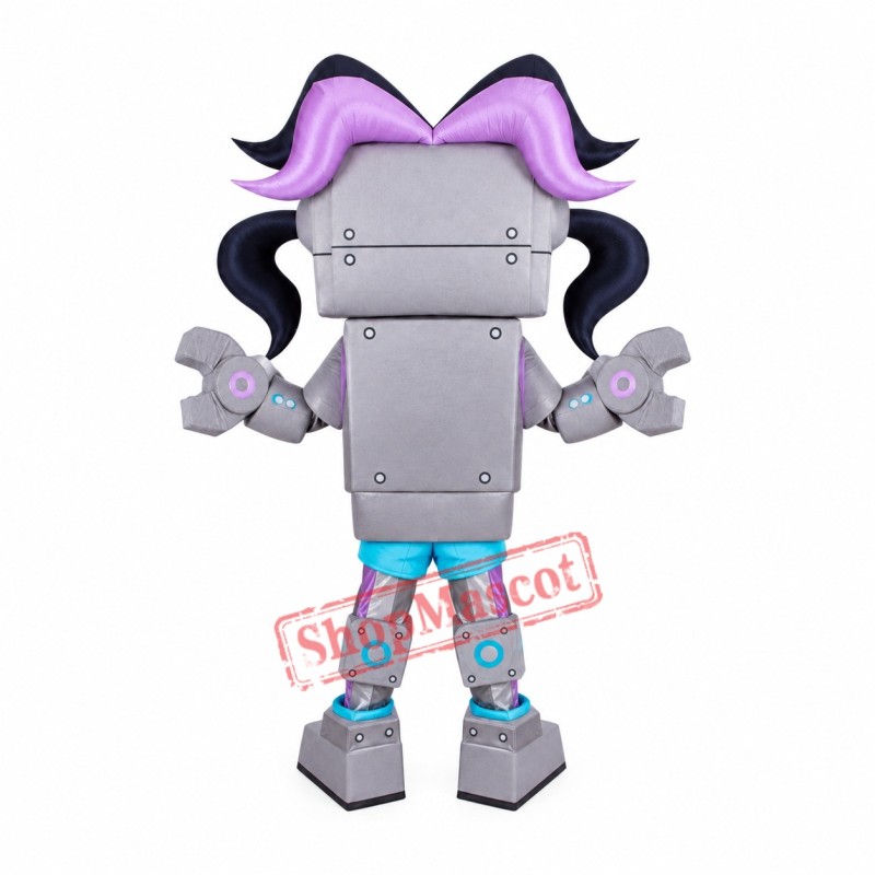 Beautiful Robot Mascot Costume Beautiful Robot Mascot Costume