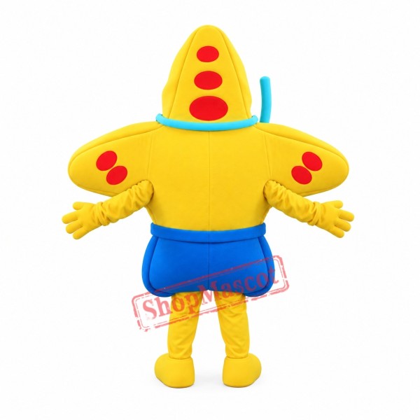 Happy Lightweight Starfish Mascot Costume
