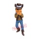 Handsome Cowboy Mascot Costume Handsome Cowboy Mascot Costume