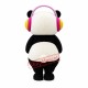 DJ Panda Mascot Costume DJ Panda Mascot Costume