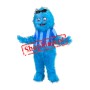 Cool Blue Monster Mascot Costume