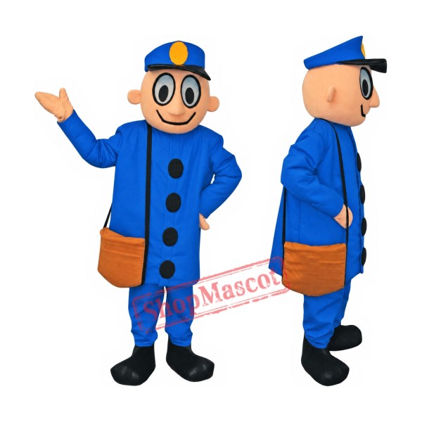 Superb Postman Mascot Costume