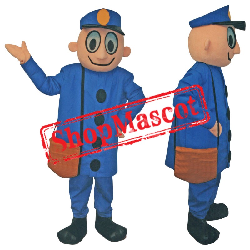 Superb Postman Mascot Costume