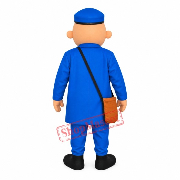 Superb Postman Mascot Costume