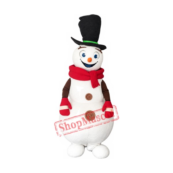 Superb Lightweight Snowman Mascot Costume