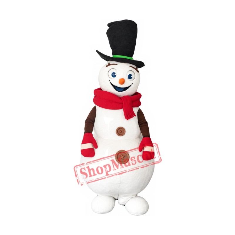 Superb Lightweight Snowman Mascot Costume Superb Lightweight Snowman Mascot Costume