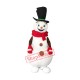 Superb Lightweight Snowman Mascot Costume Superb Lightweight Snowman Mascot Costume