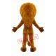 Realistic Friendly Lion Mascot Costume