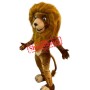 Realistic Friendly Lion Mascot Costume