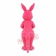 Lovely Pink Kangaroo Mascot Costume Lovely Pink Kangaroo Mascot Costume
