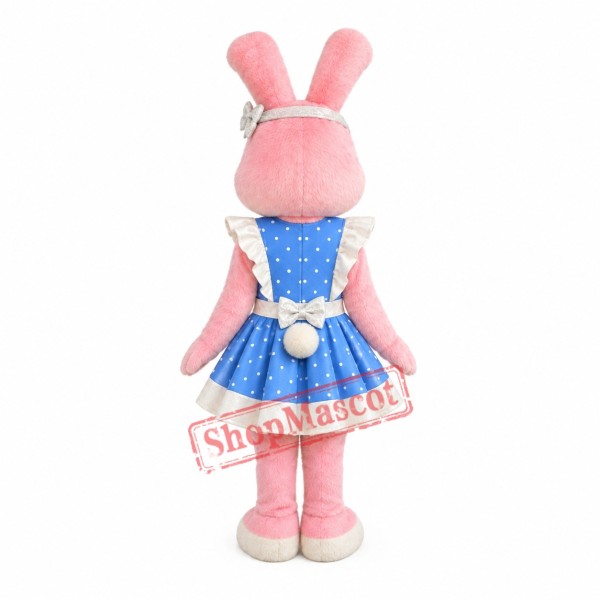 Lovely Pink Rabbit Mascot Costume Lovely Pink Rabbit Mascot Costume