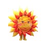 Superb Sun Flower Mascot Costume
