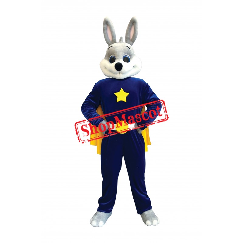 Hero Rabbit Mascot Costume
