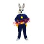 Hero Rabbit Mascot Costume