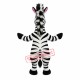 Superb Happy Zebra Mascot Costume Superb Happy Zebra Mascot Costume