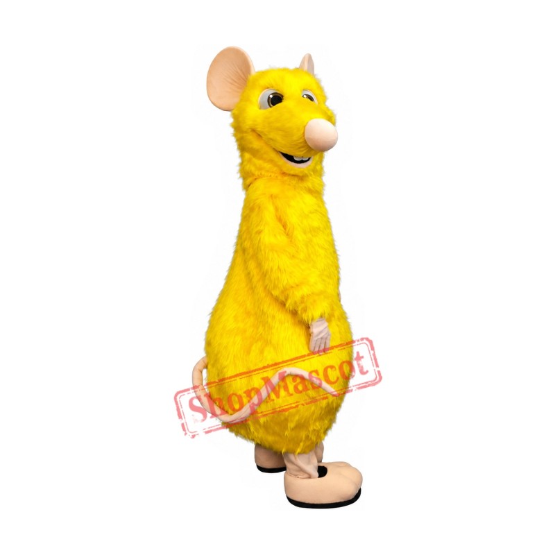 Superb Yellow Mouse Mascot Costume Superb Yellow Mouse Mascot Costume