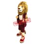 Superb School Lion Mascot Costume