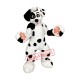 Friendly Dalmatian Dog Mascot Costume Friendly Dalmatian Dog Mascot Costume