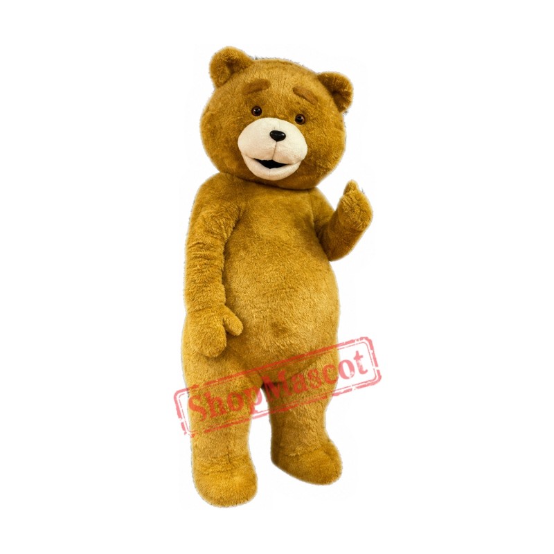 Happy Teddy Bear Mascot Costume