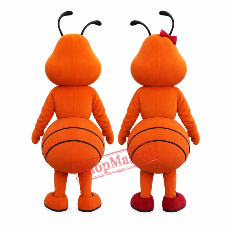 Superb Ants Couple Mascot Costume Superb Ants Couple Mascot Costume