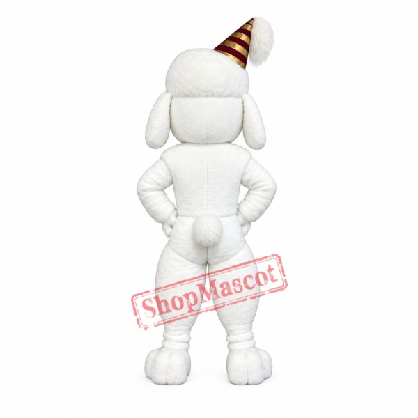 Lovely White Sheep Mascot Costume Lovely White Sheep Mascot Costume