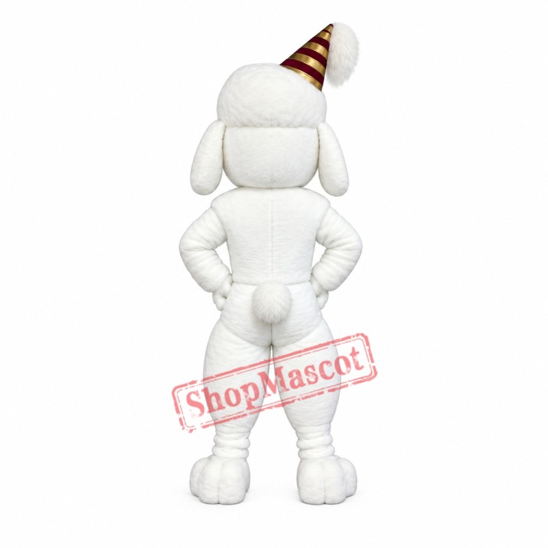 Lovely White Sheep Mascot Costume Lovely White Sheep Mascot Costume