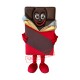 Superb Chocolate Mascot Costume