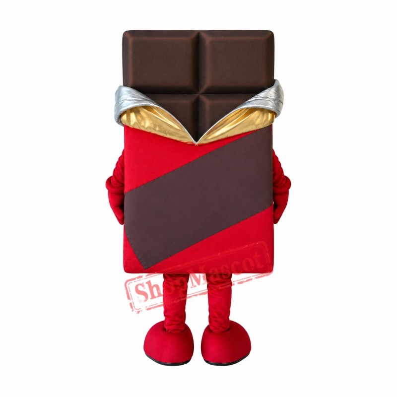 Superb Chocolate Mascot Costume
