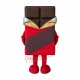 Superb Chocolate Mascot Costume