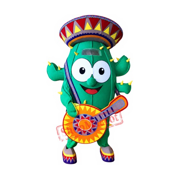 Happy Cactus Mascot Costume Happy Cactus Mascot Costume