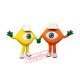 Superb Lightweight Eye Mascot Costume