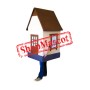 Superb Lightweight House Mascot Costume