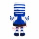 Superb Blue Shoes Mascot Costume Superb Blue Shoes Mascot Costume