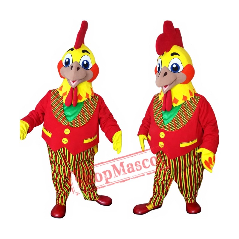 Superb Lightweight Cock Mascot Costume Superb Lightweight Cock Mascot Costume