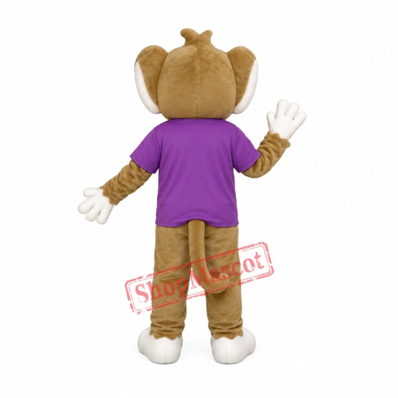 Superb College Monkey Mascot Costume Superb College Monkey Mascot Costume