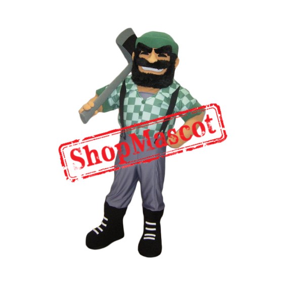 Superb Lumberjack Mascot Costume