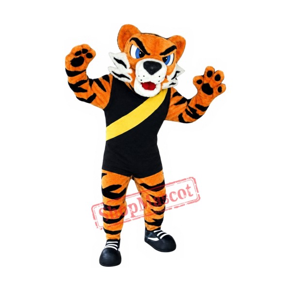 Superb College Tiger Mascot Costume Superb College Tiger Mascot Costume