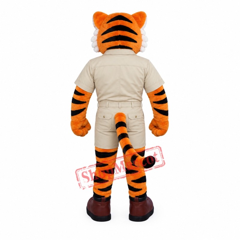 Friendly Tiger Mascot Costume for Adult Friendly Tiger Mascot Costume for Adult