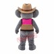 Cowboy Koala Mascot Costume